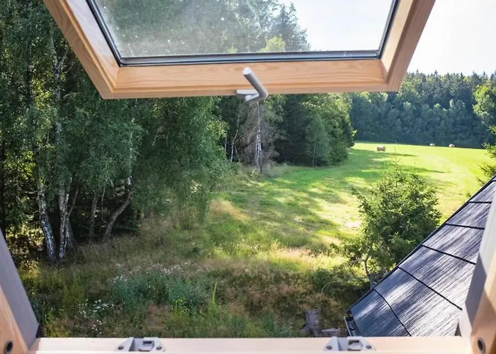아파트 Enjoy Cozy Hills & Forest & Views & Gardens & Sauna Whirlpool Bath Jablonné v Podještědí